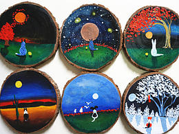 15年的開始—木頭畫