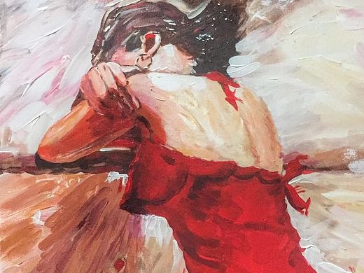 我最近画的几幅油画