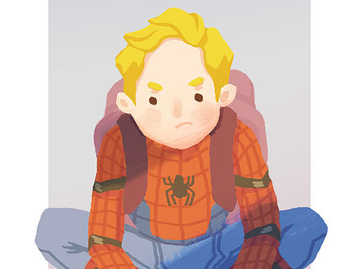 蜘蛛俠-英雄歸來（個人主頁-ZMjM5MTc1MjQ=） - 商業(yè)插畫 - 站酷設(shè)計師Anna_Lin_小雪龍原創(chuàng)素材 - 站酷ZCOOL