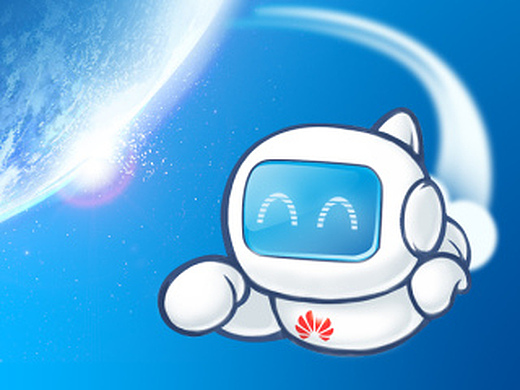 华为【花粉俱乐部吉祥物设计】小e