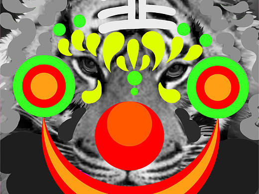 《I want...》爱护马戏团动物公益系列海报