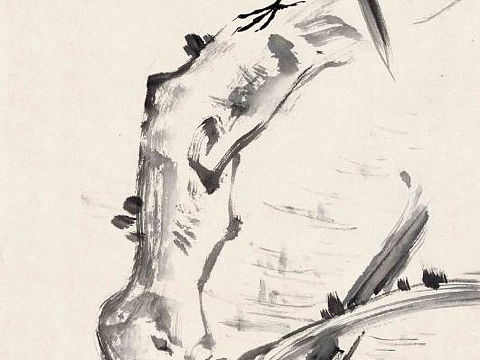 张其山花鸟画四条屏之二