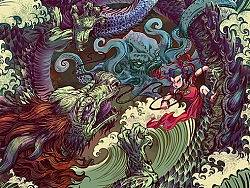 哪吒闹海