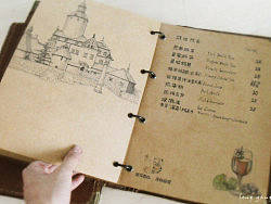 咖啡馆手工菜单