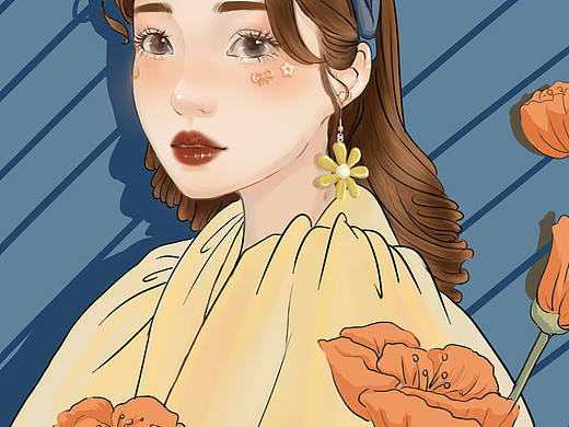 插画头像（个人主页-ZNTAzNzE0MTI=） - 新锐潮流插画 - 站酷设计师xxxxxxzy11原创素材 - 站酷ZCOOL