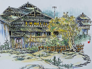 山乡速写
