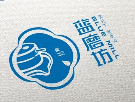 蓝磨坊（个人主页-ZMTQwNzE0MDQ=） - Logo - 站酷设计师美尔原创素材 - 站酷ZCOOL