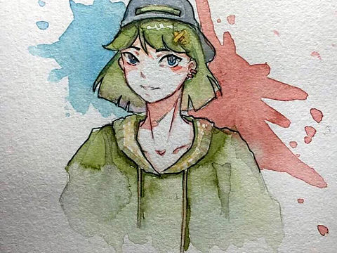水彩❤️