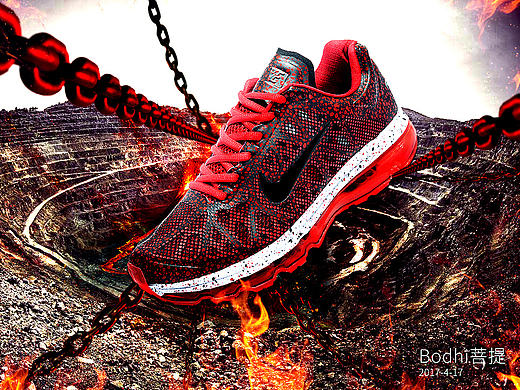 鞋子海报（临摹）（个人主页-ZMjE0MDc5NTY=） - 海报 - 站酷设计师太阳冰淇淋原创素材 - 站酷ZCOOL