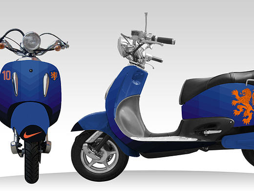 大龟王电动车图案设计