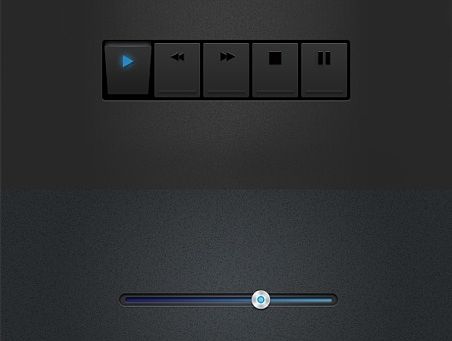 按钮 进度条 滑块 开关(临摹)