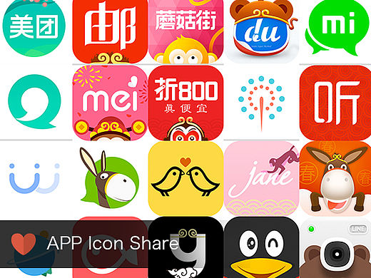【转载】国内外优秀App (Icon/图标/Logo) 