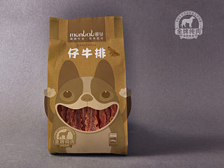 蒙贝狗粮包装