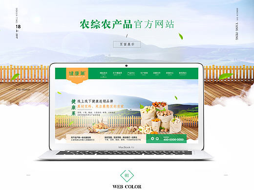 WEB Design网页设计；营销型网站（干果食品类）