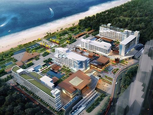 艾米国际-阳江海陵岛保利银滩海悦酒店标识规划设计