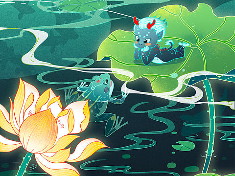 立夏（个人主页-ZNDQ2MTYzMjA=） - 创作习作 - 站酷设计师小鱼儿灬oO原创素材 - 站酷ZCOOL