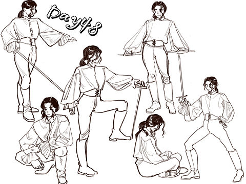 #速写60天挑战赛#day48@速写班长（个人主页-ZNjA0NDIzNTY=） - 创作习作 - 站酷设计师小烨子_原创素材 - 站酷ZCOOL