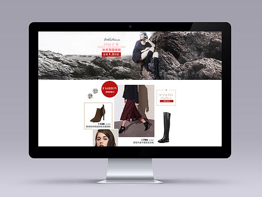 女鞋專題頁(yè)面（個(gè)人主頁(yè)-ZMjAxMDUzMDg=） - 電商 - 站酷設(shè)計(jì)師小影子_shadow原創(chuàng)素材 - 站酷ZCOOL