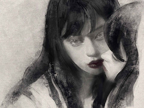 双生（个人主页-ZNTQ1NjM2NDQ=） - 绘画 - 站酷设计师Sweetwish原创素材 - 站酷ZCOOL