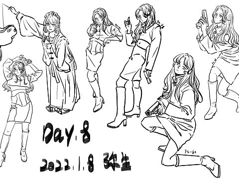 #速写60天挑战赛#