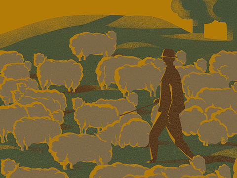 分享——与陕西人民出版社合作的部分插画