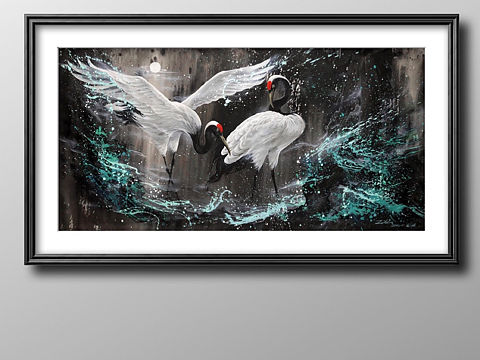 为自己的作品装裱