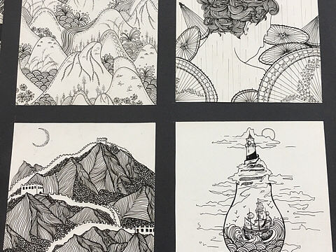 点线构成