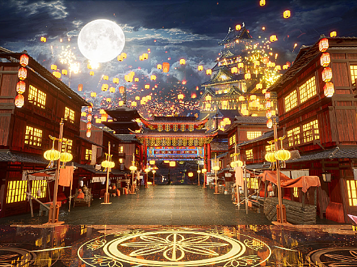 UE4—XR中秋节场景