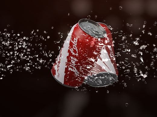 AE教程-逼真的流体动画