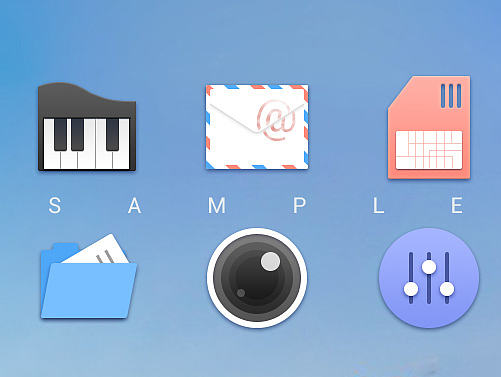 Sample简约主题