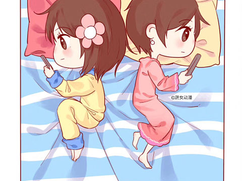 蔬女與姐姐（個人主頁-ZMjY3MTY5OTI=） - 單幅漫畫 - 站酷設計師蔬女動漫原創(chuàng)素材 - 站酷ZCOOL