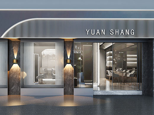 【尺寸设计】流光色调气质雅成，黑金风格里的简美风潮