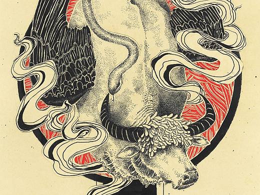 【山海经之南山经】插画