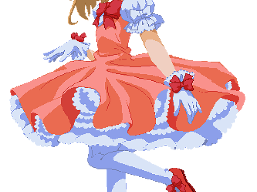 像素画练习-木之本樱