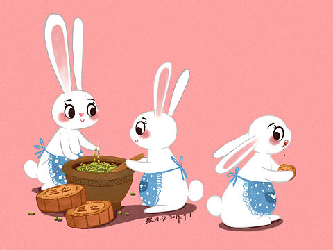 小兔纸们（个人主页-ZMzg5ODY3MjA=） - 儿童插画 - 站酷设计师张小红灬原创素材 - 站酷ZCOOL