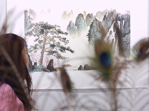 小青绿山水✅ 你学会了国画么