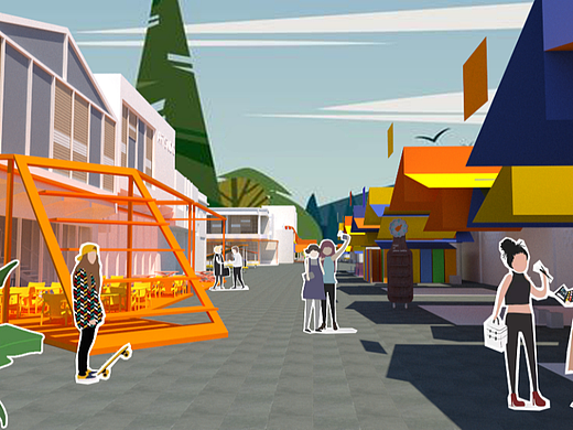 街道改造空间设计