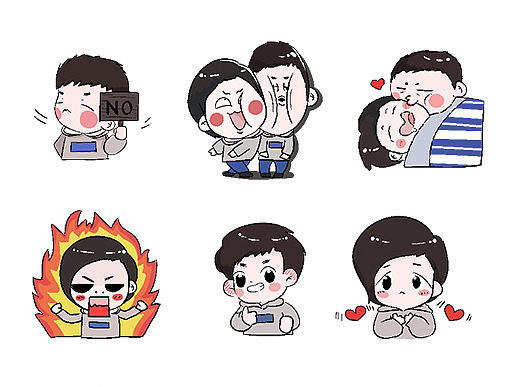 表情包（個人主頁-ZMjE1NTI3NDg=） - 圖標(biāo) - 站酷設(shè)計師參湯愛李原創(chuàng)素材 - 站酷ZCOOL