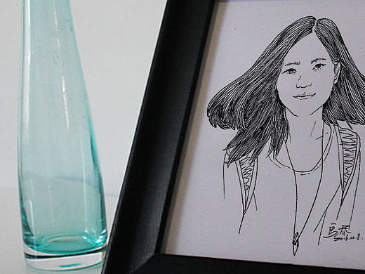 给朋友的一张肖像（个人主页-ZMTczMjUyNjQ=） - 艺术插画 - 站酷设计师三马社原创素材 - 站酷ZCOOL