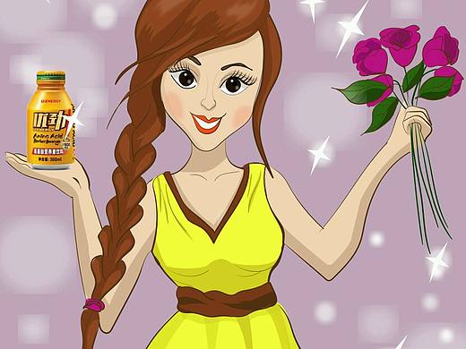 三八妇女节给优劲画的