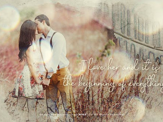 AE模板 | 时尚高级模特新产品发布服装婚礼纪念相册