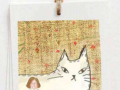 软视界  插画日历 别样台历 手绘 水彩 儿童插画绘本