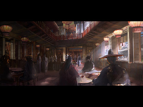 酒楼（个人主页-ZNDgzNTczMTY=） - 其他影视 - 站酷设计师是鬼怪原创素材 - 站酷ZCOOL