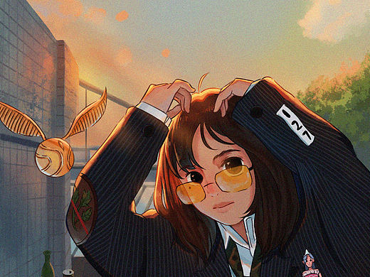 日式插画