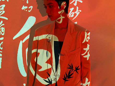 用投影仪拍了一组