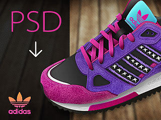 PSD---三叶草ZX750