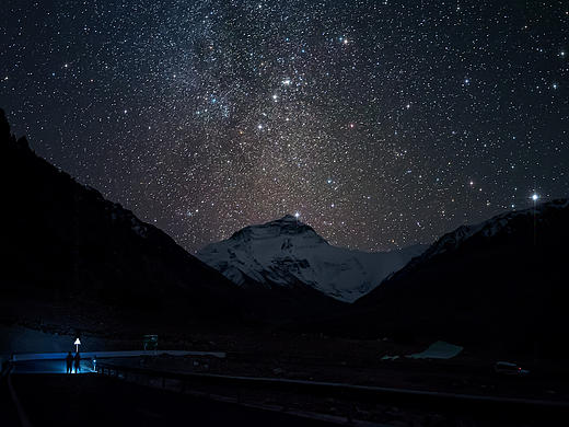 星空下的珠峰
