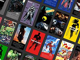 DC漫画超级英雄-H5页面设计