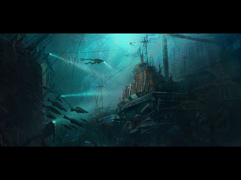 深海废墟（个人主页-ZNDgzNTczODQ=） - 其他影视 - 站酷设计师是鬼怪原创素材 - 站酷ZCOOL