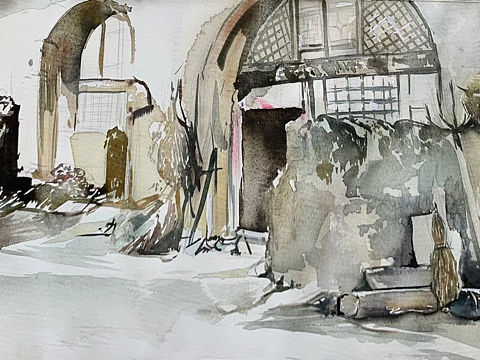 土窑洞（个人主页-ZNjEyMDY3ODg=） - 绘画 - 站酷设计师阳光画架光脚丫原创素材 - 站酷ZCOOL